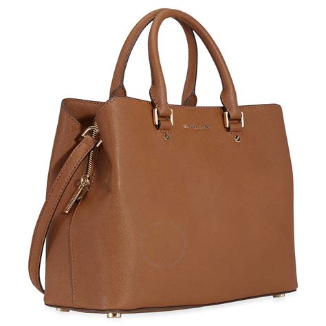 michael kors savanah large satchel|Savannah Large Saffiano Leather Satchel .